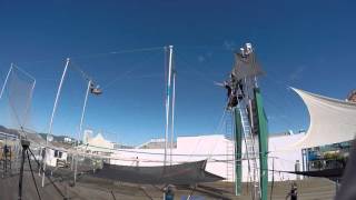 Fay Trapeze - Backend Straddle Catch