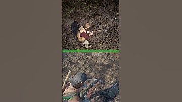 SHOOTING IN MUD COMPARISON (RDR2 VS DAYS GONE)