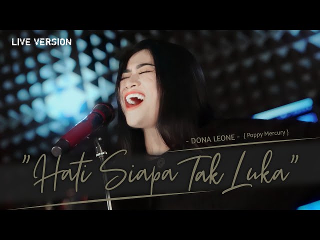 HATI SIAPA TAK LUKA - DONA LEONE | Woww VIRAL Suara Menggelegar Lady Rocker Indonesia | SLOW ROCK class=