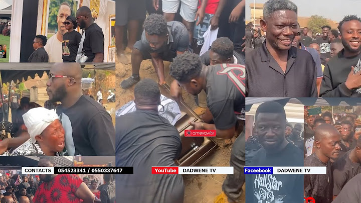 Aww Sad😭! C.Confion Goes Home😭; Dr Likee, Wayoosi, Agya Koo, Vivian Jill, Lilwin, Sista Afia, Mourn