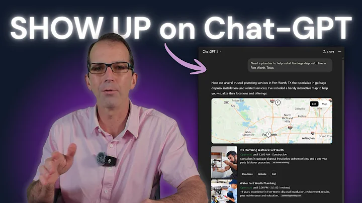 How to Get ChatGPT to Recommend Your Plumbing Business | AI SEO for Contractors