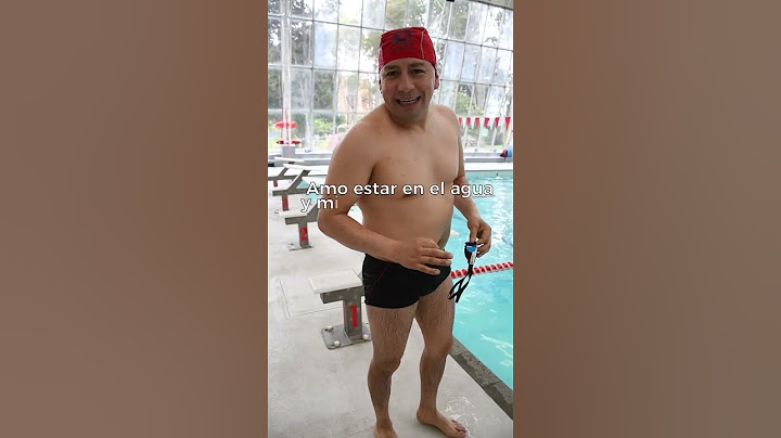 ¿Qué te gusta de la natación?