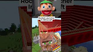 Rocket Launcher In Minecraft!