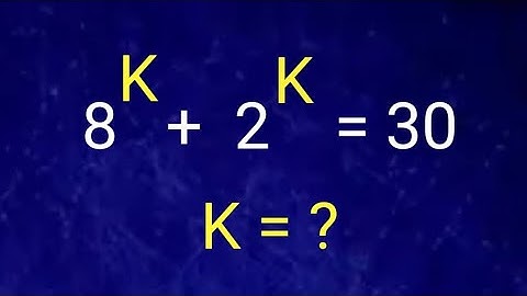 International Math Olympiad Question |Can You Solve This?|Exponential Equation|Exponents and Power