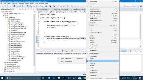 Storing Key and Value as Global Variable using Setproperty and GetProperty in Selenium