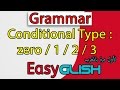 Conditional type 0 zero 1 2 3  grammar     