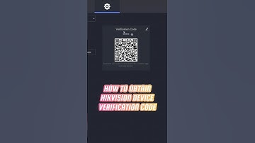Hikvision Verification Code #hikvision #cctv #tutorial #shorts