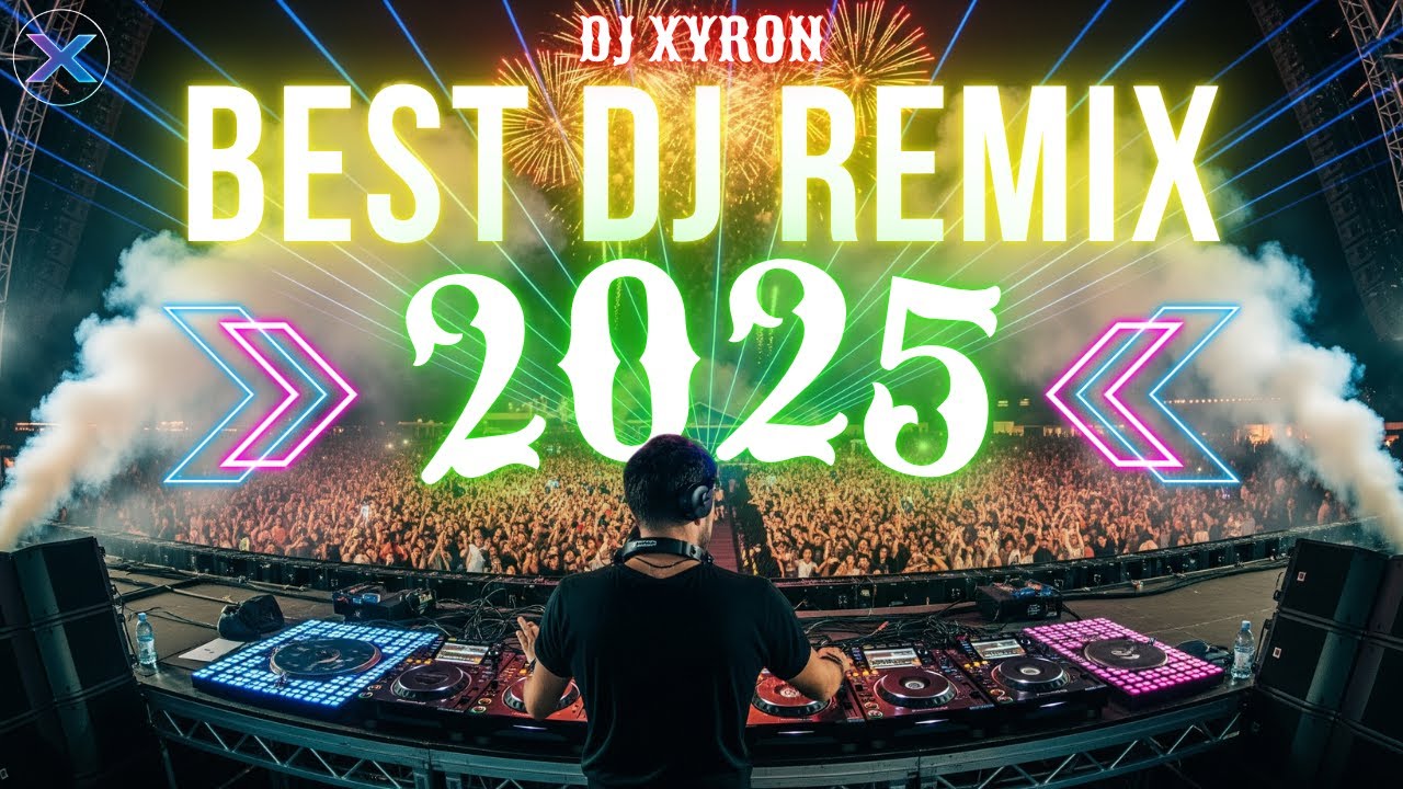 Dj Party Club Music Mix 2025 🔥 The Best Remixes 2025 | MegaMix