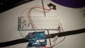 Conexiones del Sensor infrarrojo de proximidad SharpGP2Y0A21YK0F