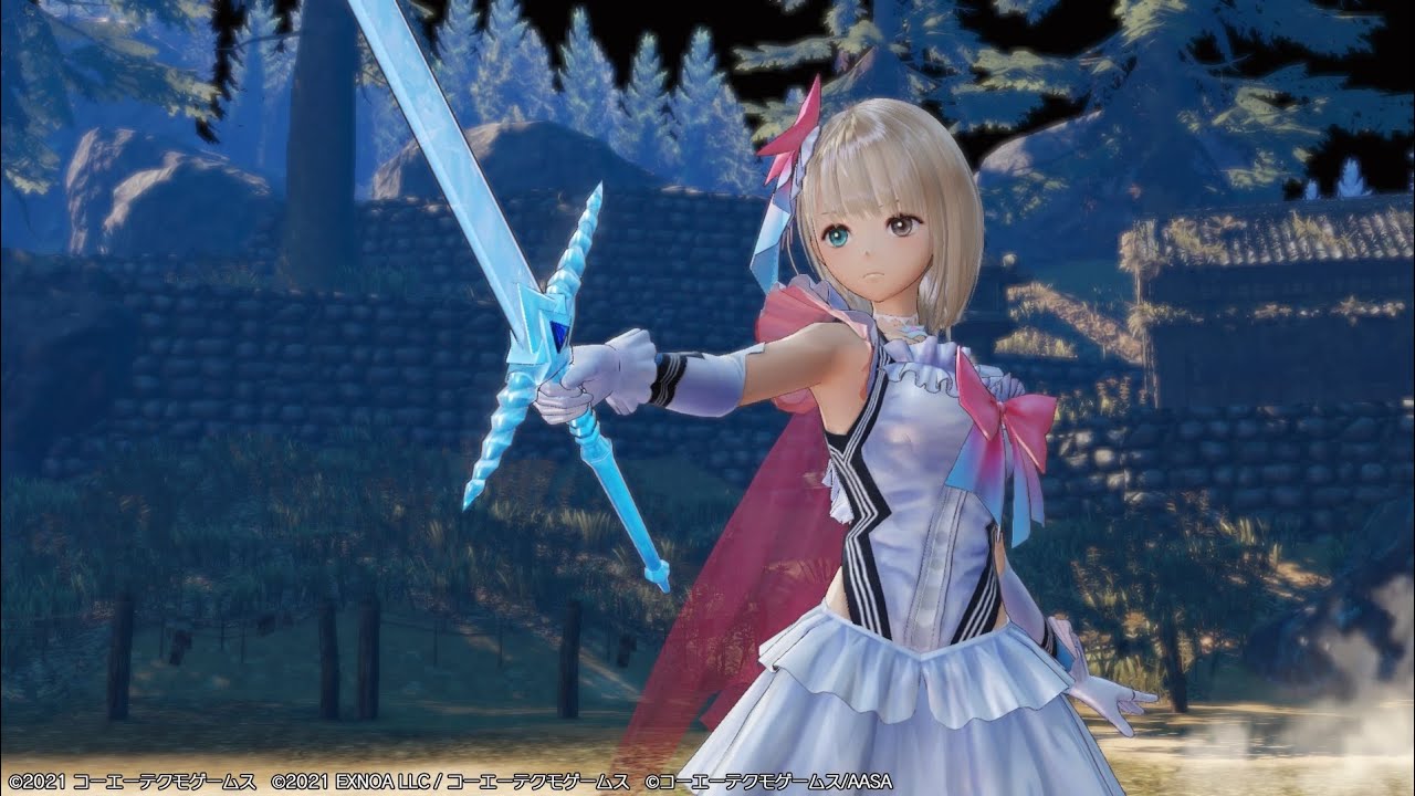 白井日菜子】変身シーン🎀【BLUE REFLECTION TIE/帝】 - YouTube