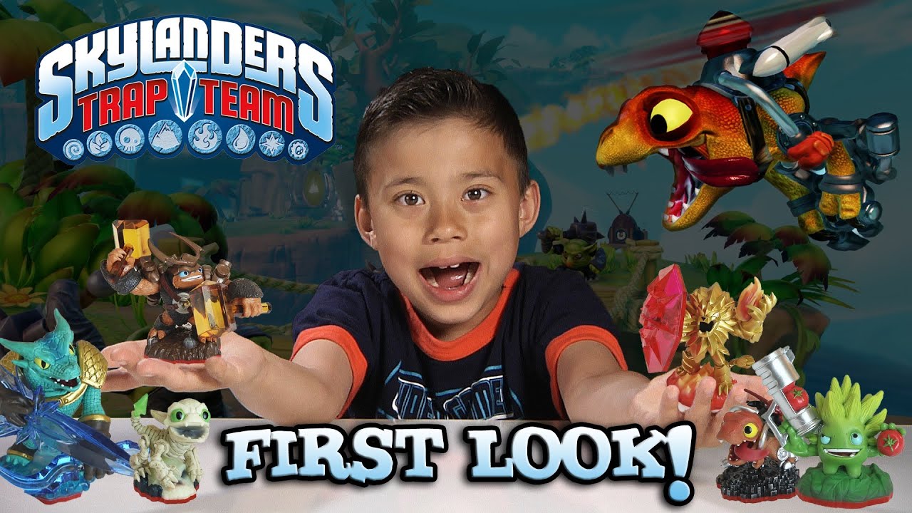 snapshot tradução Skylanders TRAP TEAM - Special FIRST LOOK - Figures & Extended Gameplay / Skylanders 4