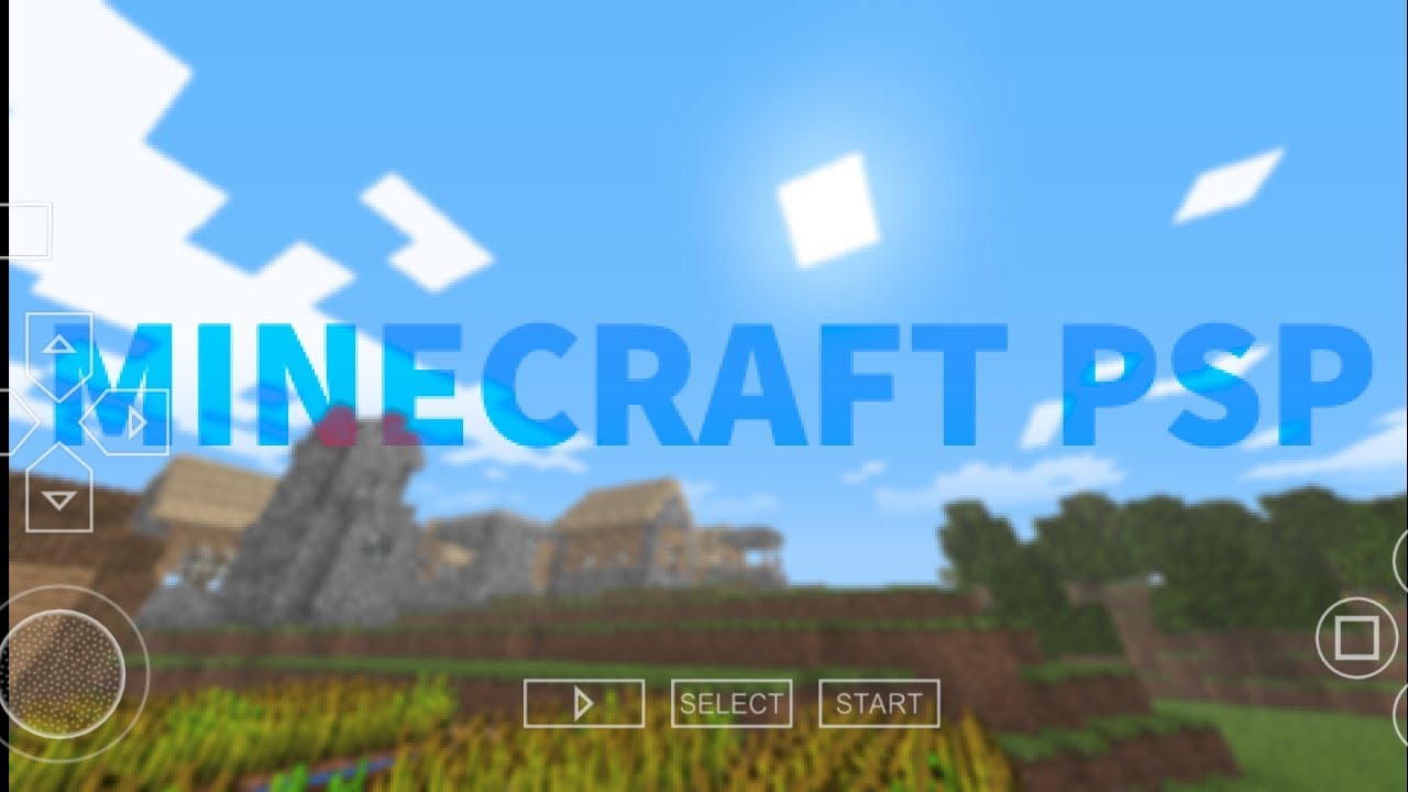 Minecraft Spp Screen Minecraft psp version gameplay - YouTube