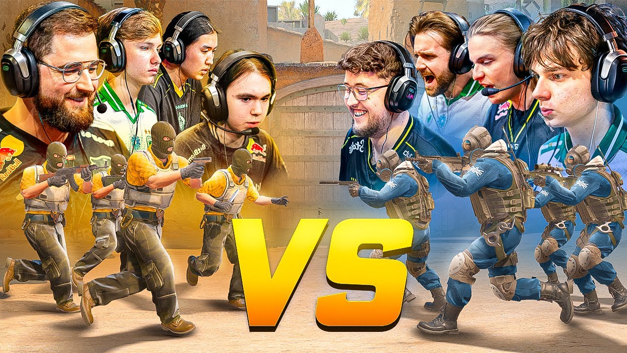 20 PROS vs 20 PROS no CS 2… a partida mais INSANA que já aconteceu