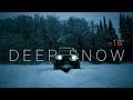 ASMR Solo Winter Camping in DEEP SNOW (4K) with my FJ Cruiser