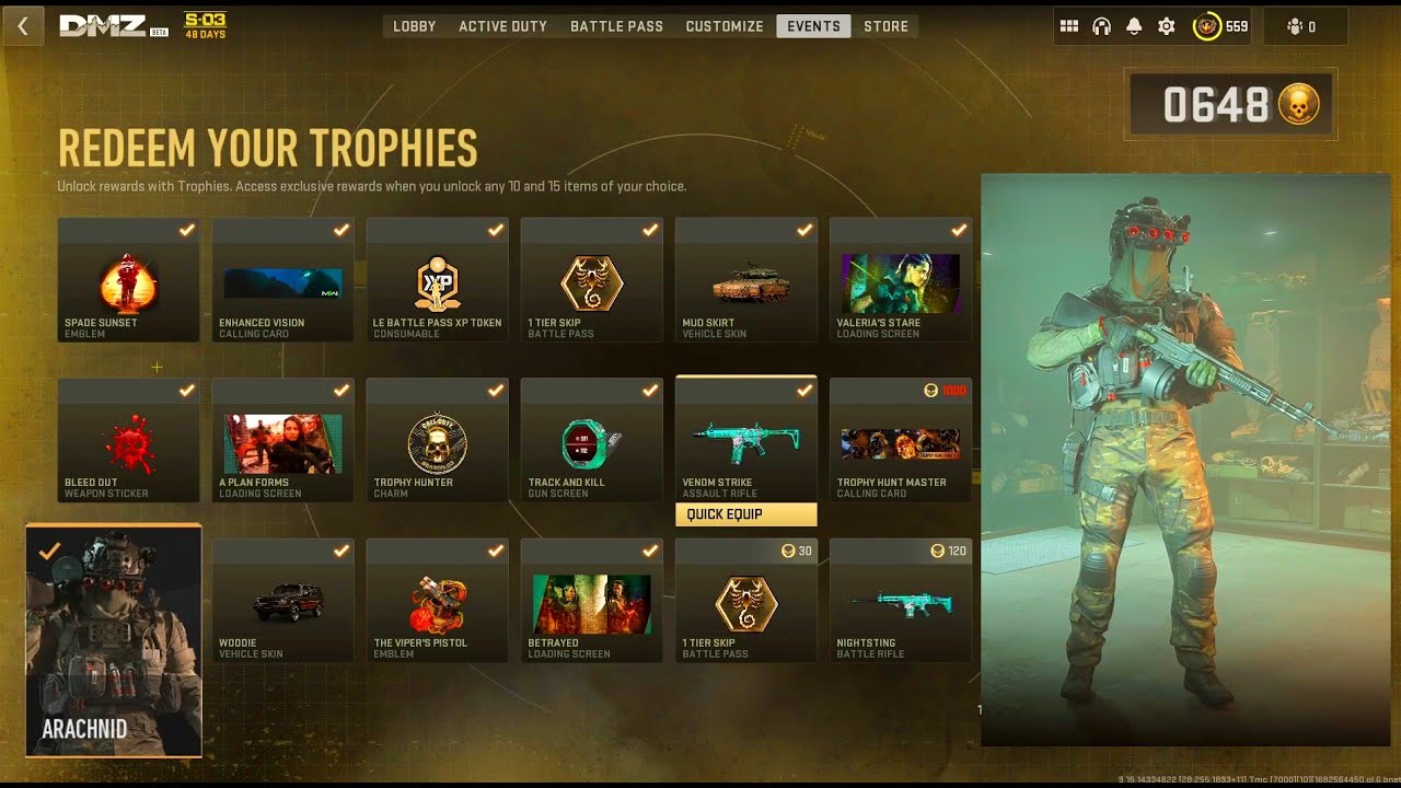 New KONIG Skin + Trophy Event Rewards | MW2