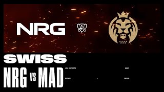 NRG vs. MAD - Game 1 | Swiss Stage | 2023 Worlds | NRG vs MAD Lions (2023)
