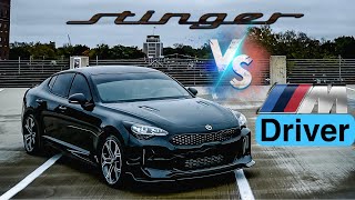 I LET AN M3 Owner DRIVE MY KIA STINGER... Then this happened! I Let An M3 Owner Drive My Kia Stinger Then This Happened