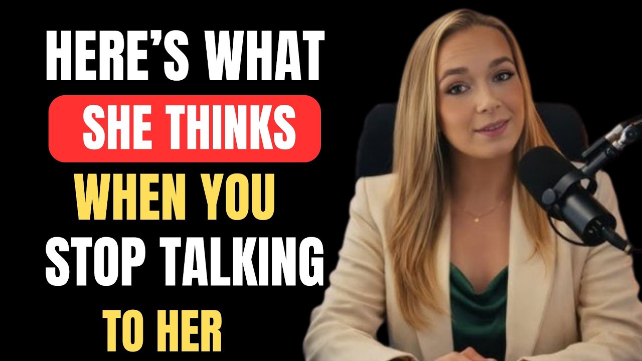 A Woman Will Do This When You Stop Talking To Her   Psychology