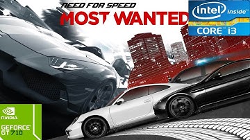 Need for Speed Most Wanted 2012 PC Gt 710 Gameplay
