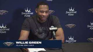 Willie Green on NBA In-Season Tournament win | Pelicans-Kings Postgame Interview 12\/4\/23