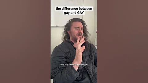 gay vs GAY #shorts #comedy #funny