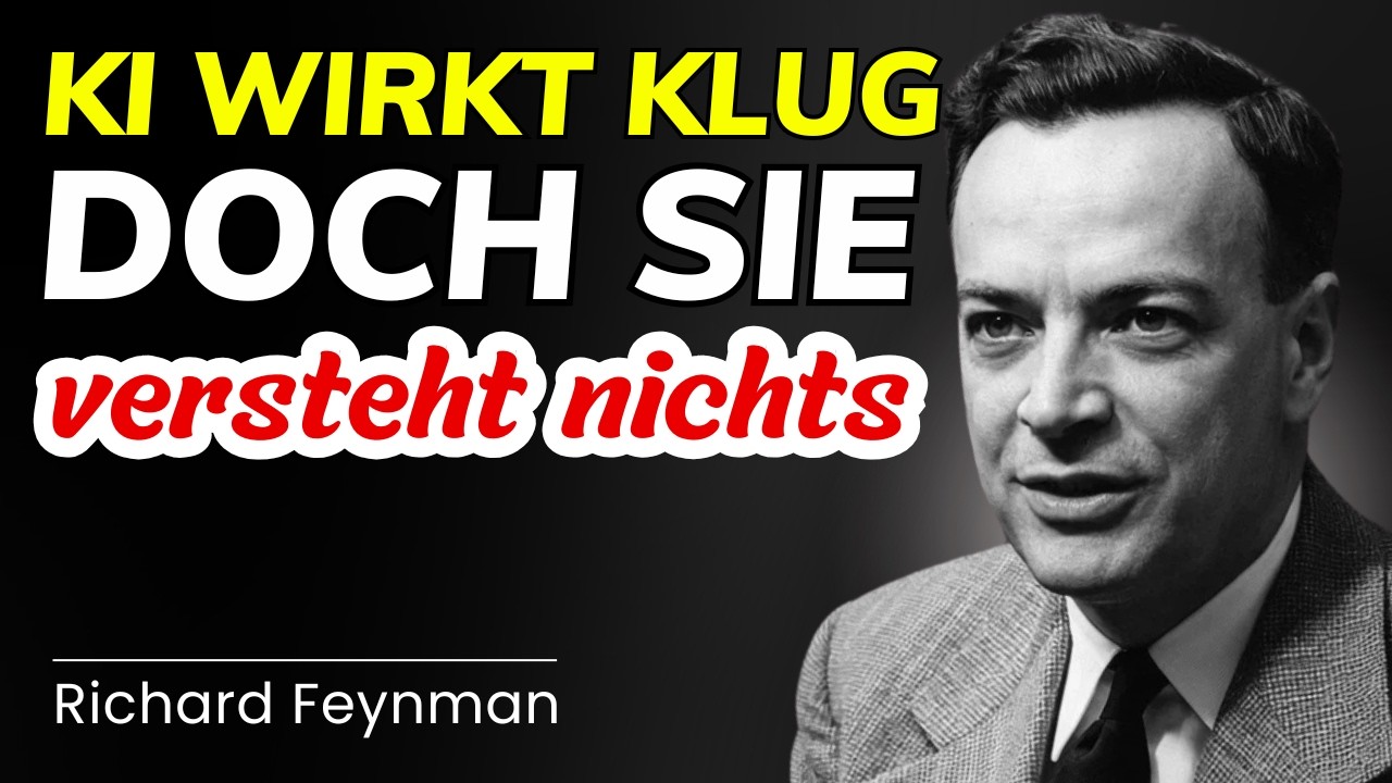 Richard Feynman: KI wirkt klug – doch sie versteht nichts