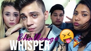 Whisper Challenge (desafio leitura labial) feat friends