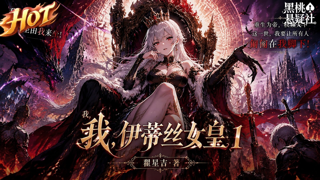 The hottest collection! "I, Queen Edith 1": Transmigrate to another world and become the supreme empress, wielding power and ruling the world, crushing heroes from all directions with unparalleled heroism! #热血 #玄幻 #動漫 #爽文 #女頻 #黑桃悬疑社