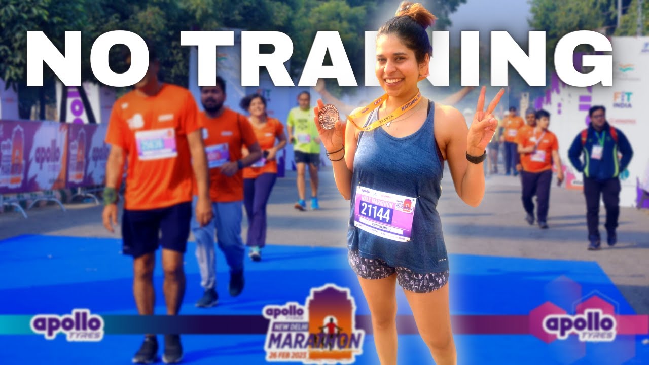I Ran My First HALF MARATHON With anshulsharma17 New Delhi Marathon i-ran-my-first-half-marathon-with-anshulsharma17-new-delhi-marathon