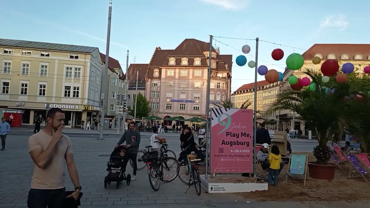 ,,Swing in der City " -- Königsplatz Augsburg - 6.9.2025  (Augsburger Stadtsommer)