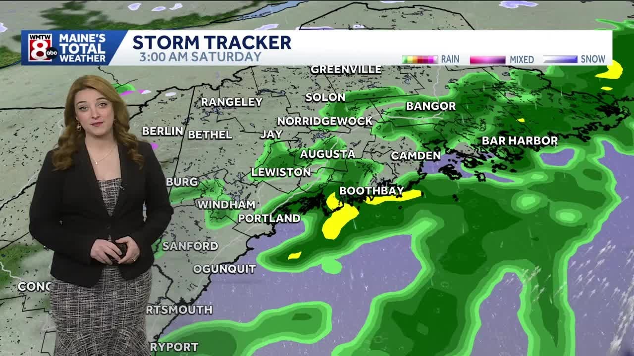 Sunny Friday ahead of showers arriving late overnight - YouTube