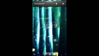 Fireflies of bamboo forest　Live Wallpaper