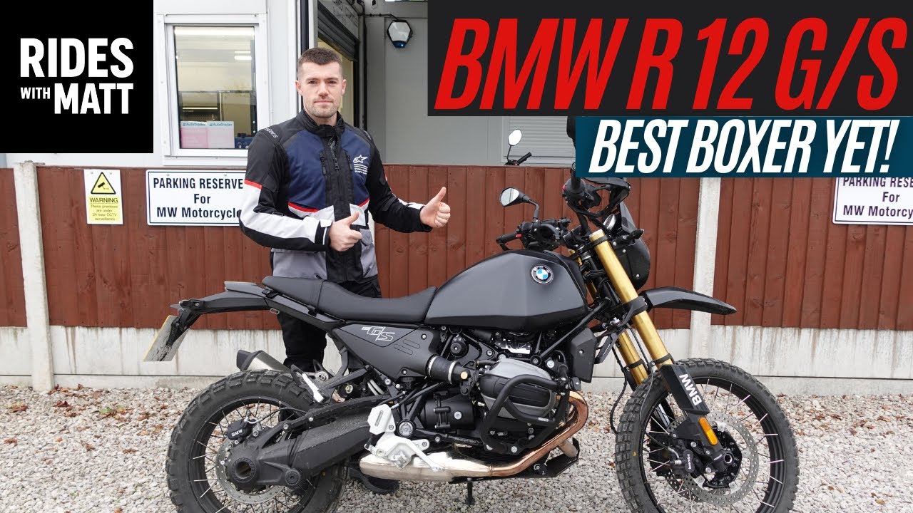 Обзор нового BMW R 12 G/S | Первая поездка на ретро-байке BMW Adventure