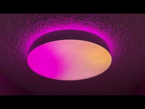 Lifx SuperColor Ceiling light effects - video from The Ambient