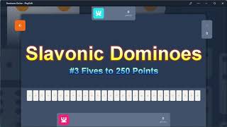Slavonic Dominoes #3 Fives to 250 Points screenshot 5