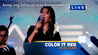 [ACAPELLA] PAGLISAN (Color It Red) Momentum Live MNL