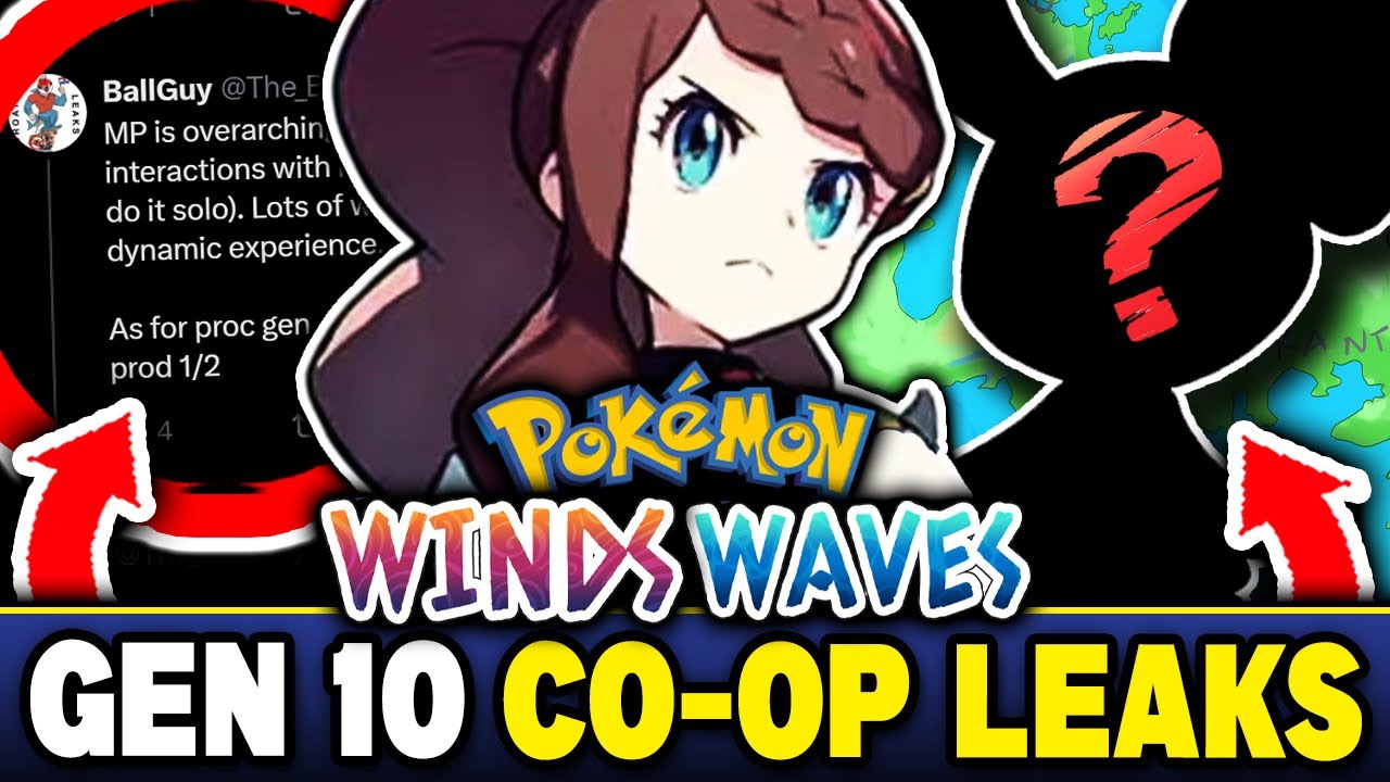 POKEMON NEWS! NEW GEN 10 CO-OP & MULTIPLAYER LEAKS! NEW LEGO