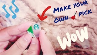 Famous Make your own Cool Guitar Pick at Home DIY Profile