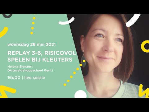 Online inspiratiesessies beweging I RePLAY 3-6, risicovol spelen bij kleuters