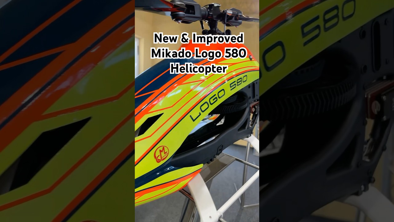 The New & Improve Mikado Logo 580 Helicopter 