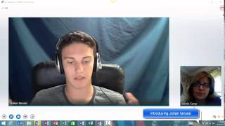 Introduction to new Intern Julian