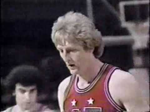 This video includes Nick Galis' (Seton Hall Pirates) and Larry Bird's (Indiana State University Sycamores) highlights in the only game they played together a...