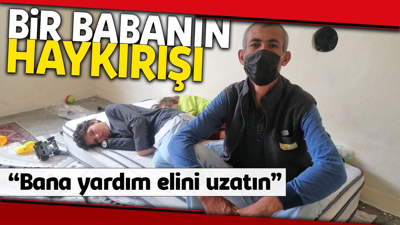 Annelerinin Terk Ettiği 2’si Engelli 5 Çocuğuyla Yaşam Mücadelesi Veriyor