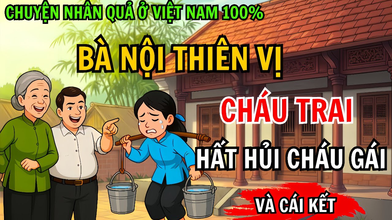 Chuyện Nhân Quả 100% Bà Nội Thiên Vị Cháu Trai, Hắt Hủi Cháu Gái. Và Cái Kết Bất Ngờ!