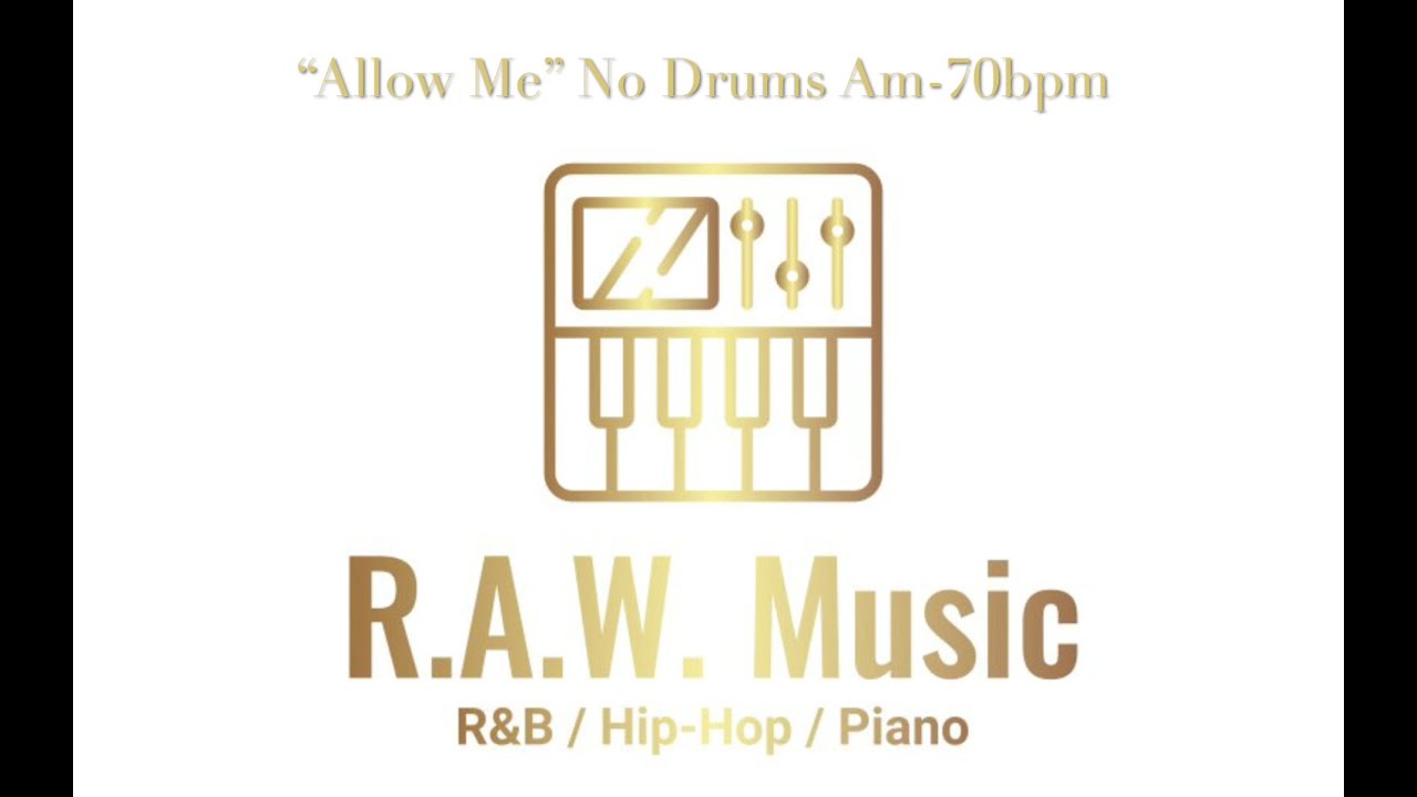 Piano Type Beat x Experimental R&B Type Beat - "ALLOW ME" No Drums