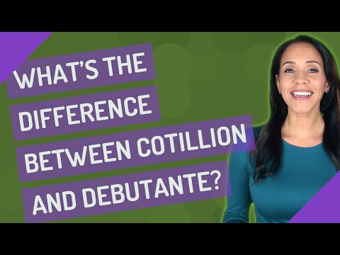 What&rsquo;s the difference between cotillion and debutante?