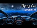 Flying Car Ambience | Flight White Noise Sleep Sound | Relaxing Sounds of Flight | 10 hours