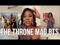 MAGAZINE COVERS WE THE ISSUE! THE THRONE MAG BTS VLOG | Foyin Og