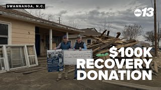 Eblen Charities donates $100k to aid rebuilding efforts in Swannanoa's Old Beacon Village