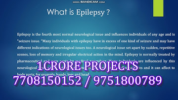 IOT Based Epilepsy Monitoring using Accelerometer sensor -  1Crore Projects